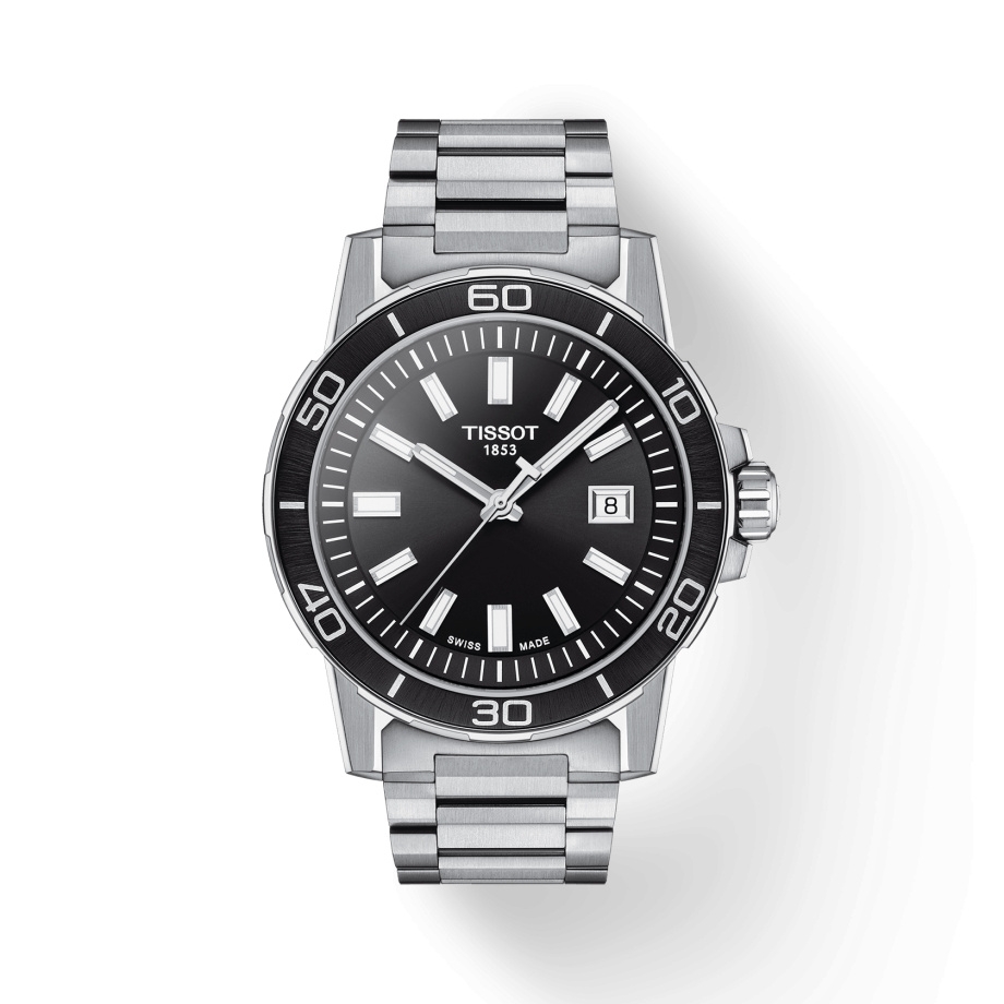 Tissot T125.610.11.051.00 : Supersport Stainless Steel / Black / Bracelet