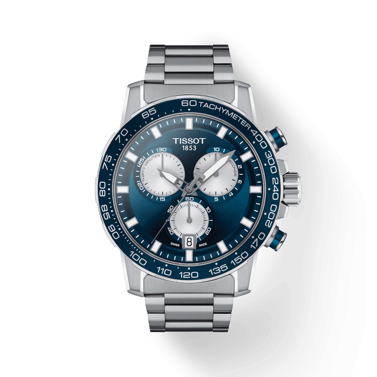 Tissot T125.617.11.041.00 : Supersport Chrono Stainless Steel / Blue / Bracelet