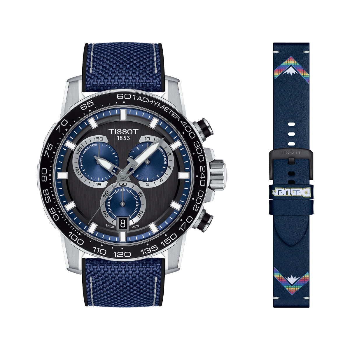 Tissot T125.617.17.051.03A : Supersport Chrono Stainless Steel / Denver Nuggets 2023 NBA Champions
