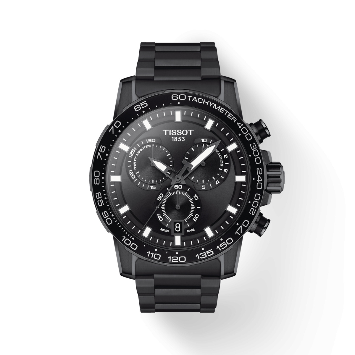 Tissot T125.617.33.051.00 : Supersport Chrono PVD / Black / Bracelet