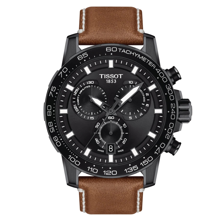 Tissot T125.617.36.051.01 : Supersport Chrono PVD / Black