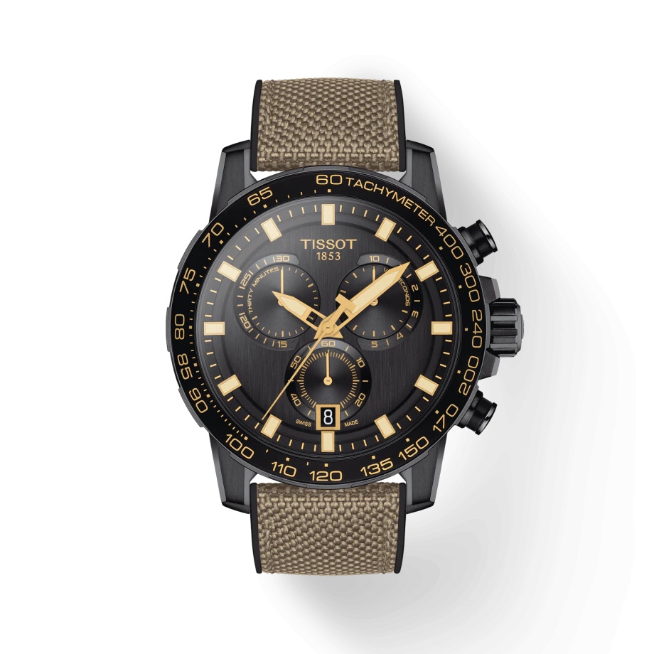 Tissot T125.617.37.051.01 : Supersport Chrono PVD / Black