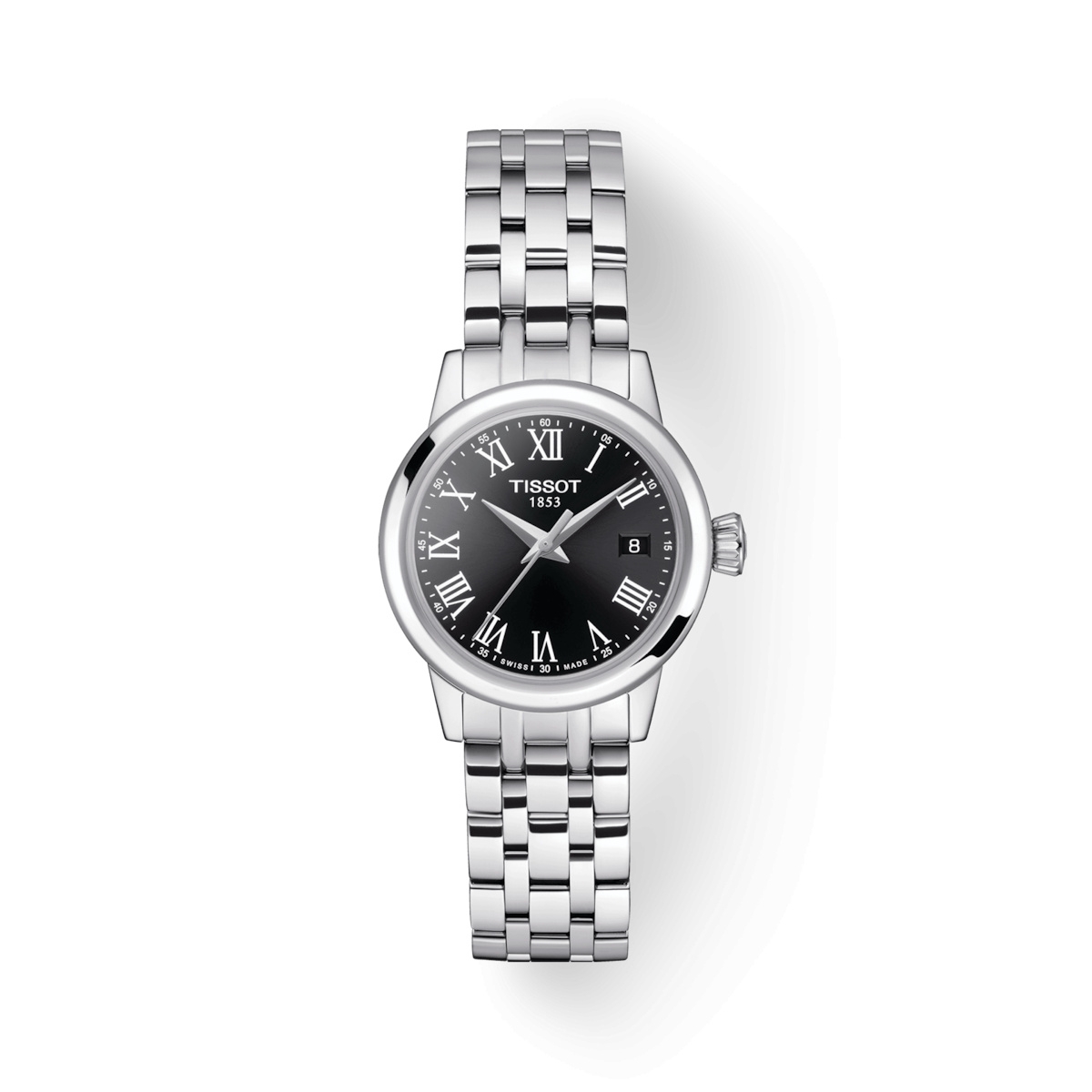 Tissot T129.210.11.053.00 : Dream Lady Stainless Steel / Black / Bracelet