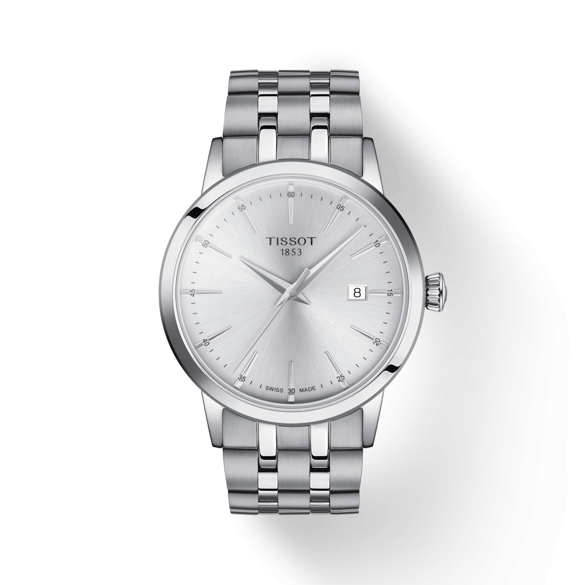 Tissot T129.410.11.031.00 : Dream Quartz 42 Stainless Steel / Silver / Bracelet