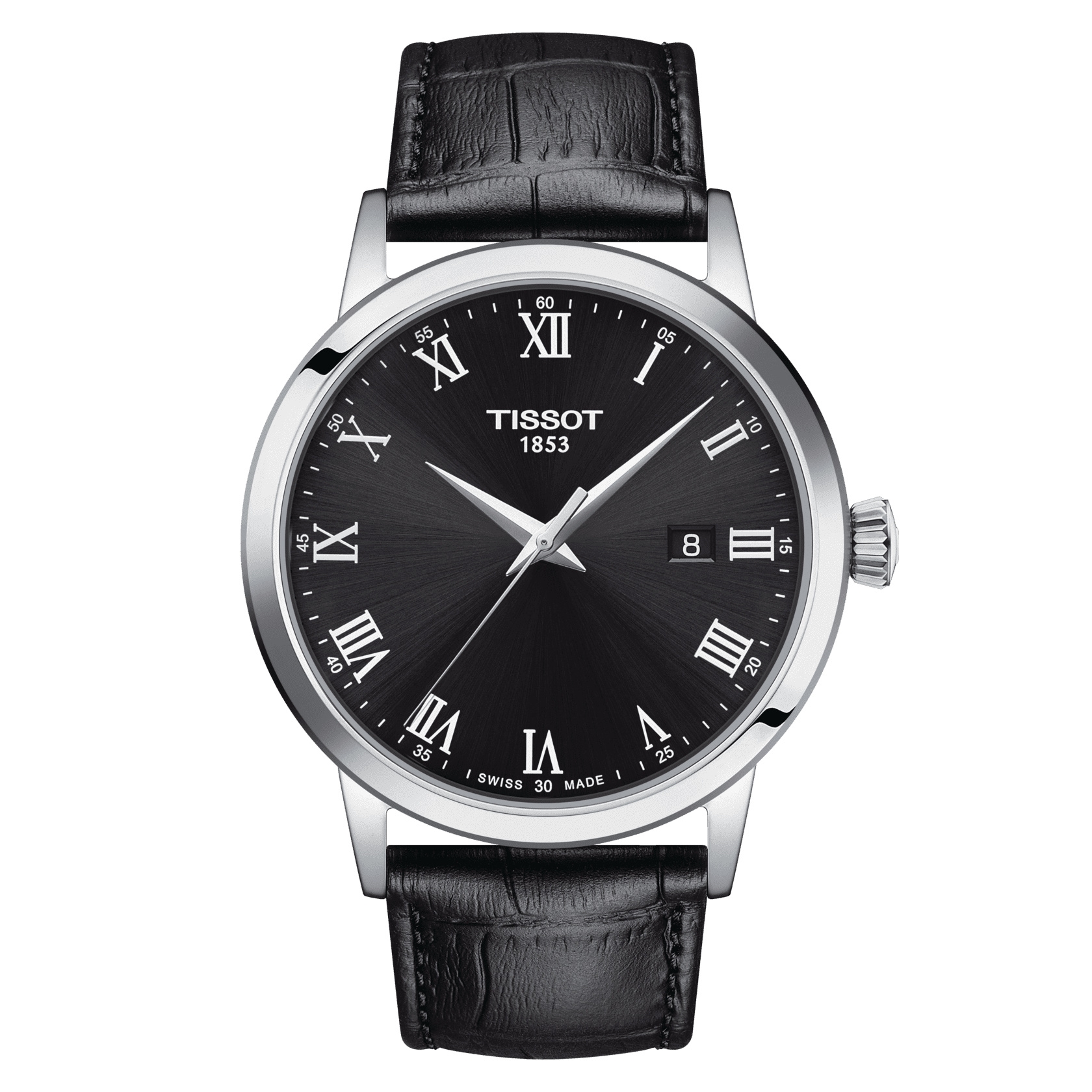 Tissot T129.410.16.053.00 : Dream Quartz 42 Stainless Steel / Black