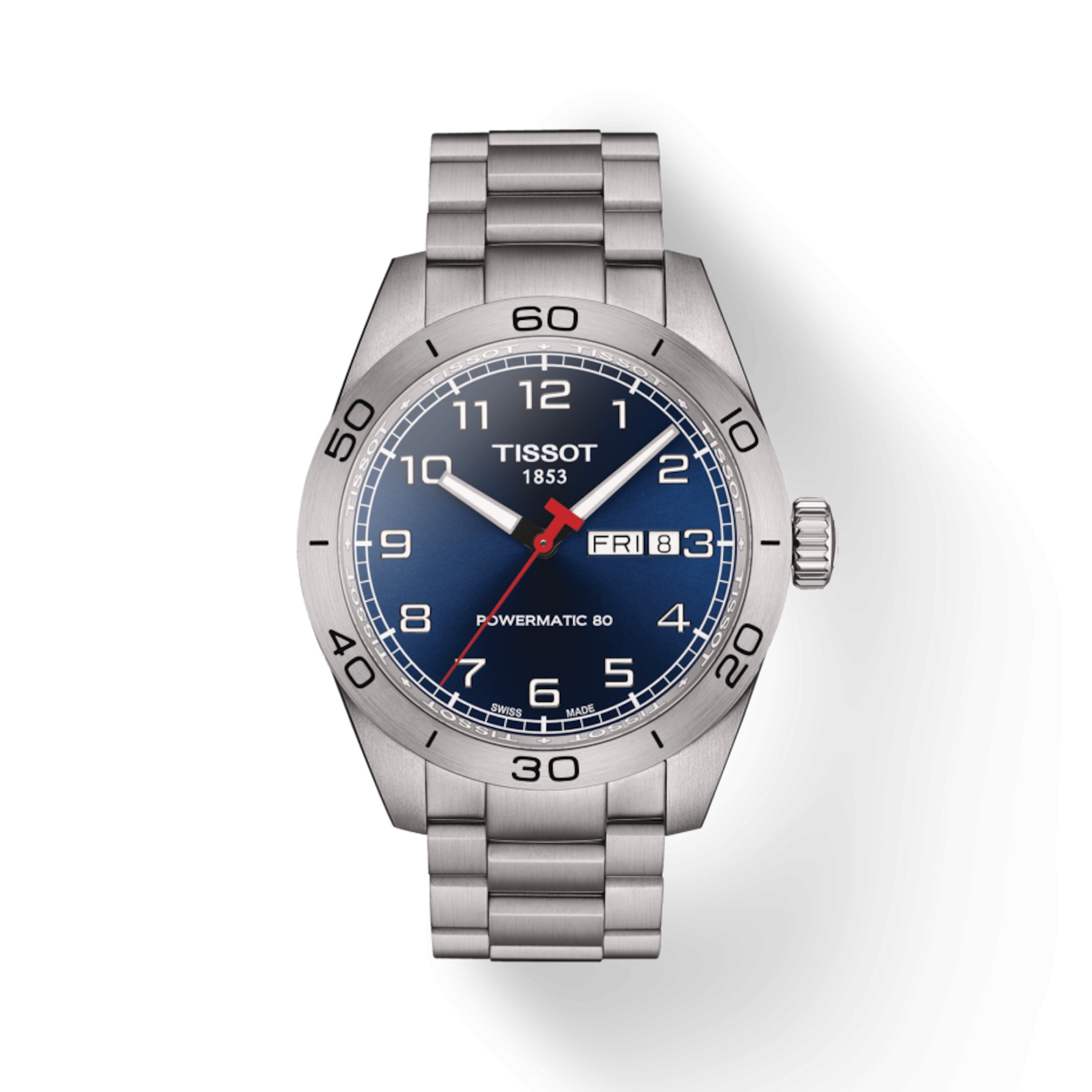 Tissot T131.430.11.042.00 : PRS 516 Powermatic 80 Stainless Steel / Blue / Bracelet