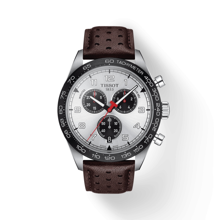 Tissot T131.617.16.032.00 : PRS 516 Quartz Chronograph Stainless Steel / Silver