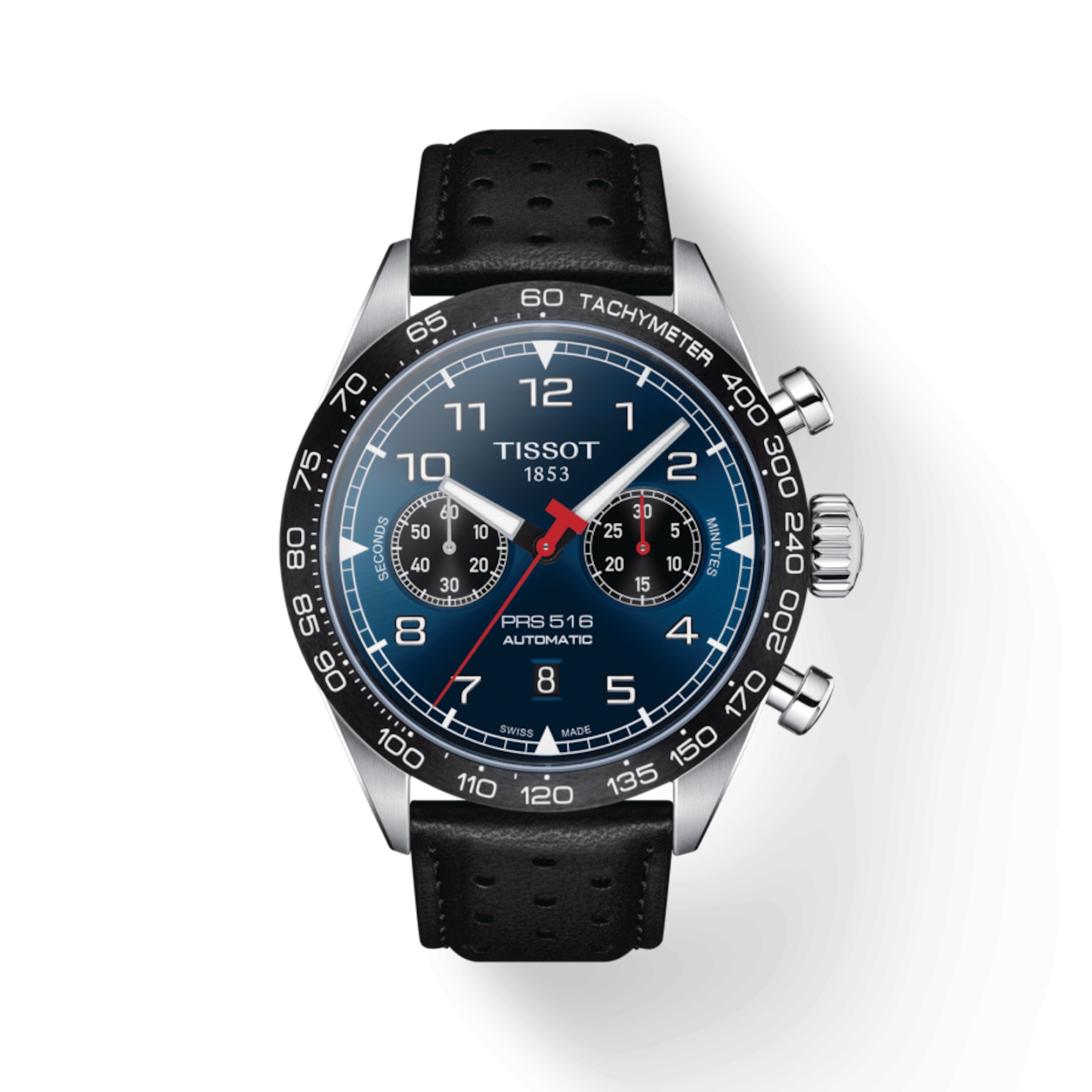 Tissot T131.627.16.042.00 : PRS 516 Automatic Chronograph 45 Stainless Steel / Blue