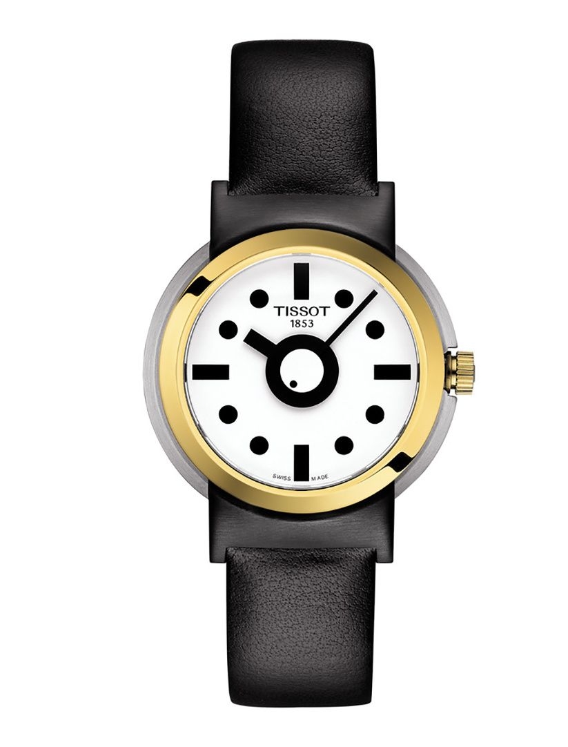 Tissot T134.210.27.011.00 : Heritage Memphis 34 Two Tone / White