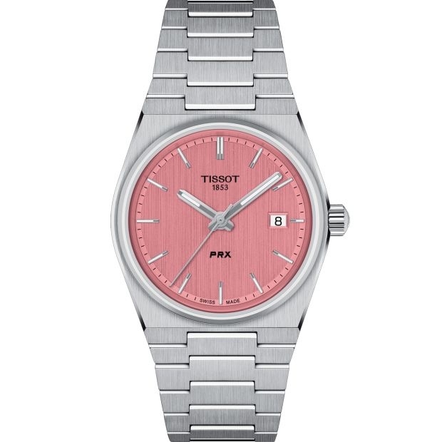 Tissot T137.210.11.331.00 : PRX Quartz 35 Stainless Steel / Pink