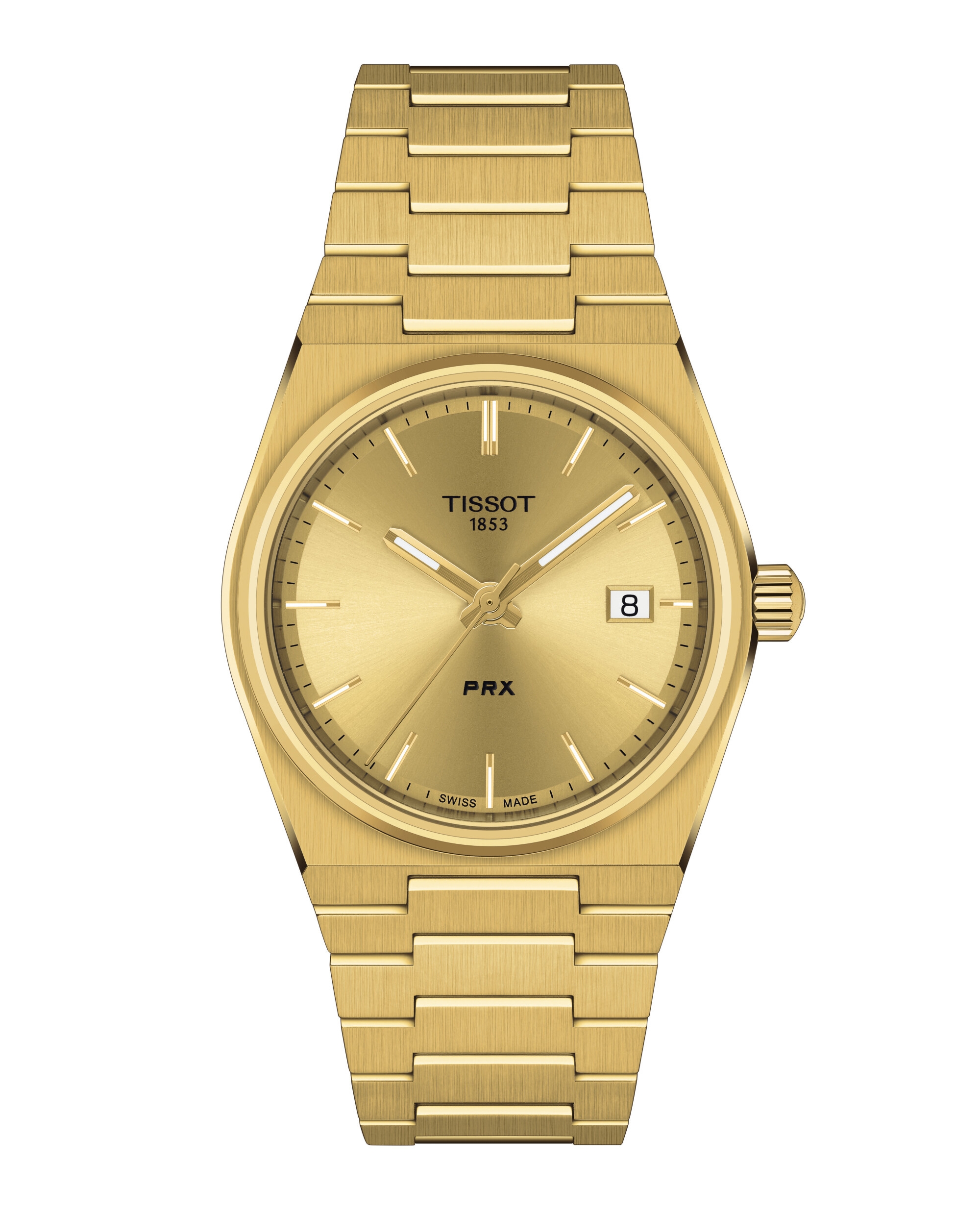 Tissot T137.210.33.021.00 : PRX Quartz 35 PVD Gold / Champagne