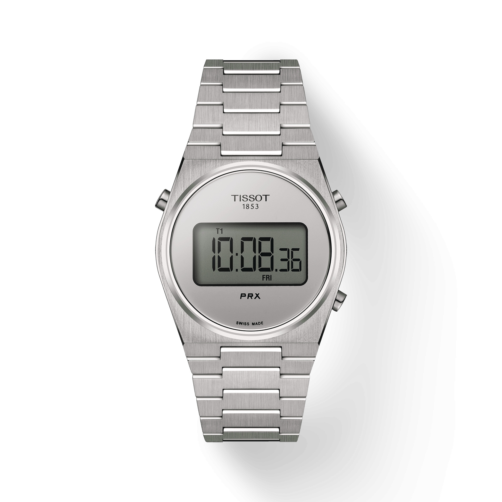 Tissot T137.263.11.030.00 : PRX Digital 35 Stainless Steel / Silver