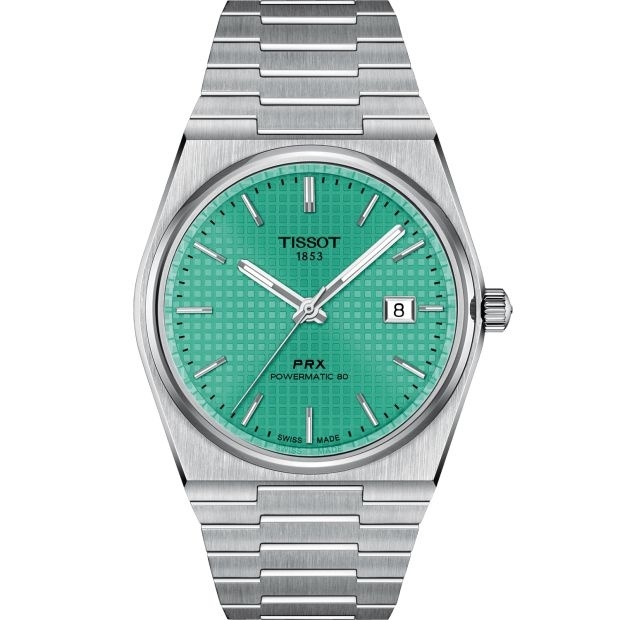 Tissot T137.407.11.091.01 : PRX Powermatic 80 Stainless Steel / Tiffany