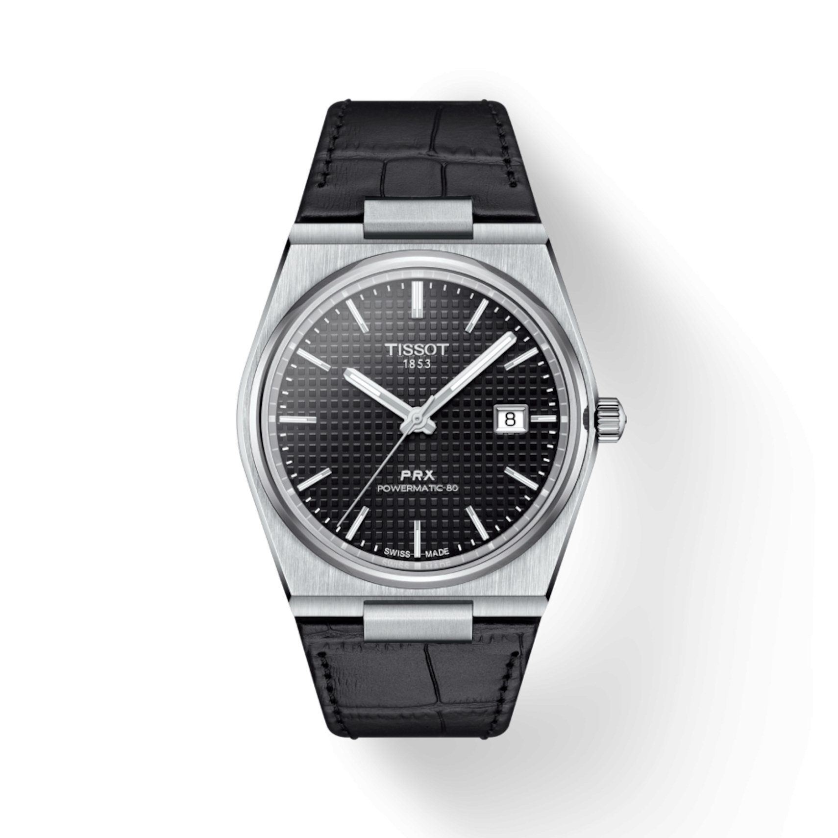 Tissot T137.407.16.051.00 : PRX Powermatic 80 Stainless Steel / Black / Strap