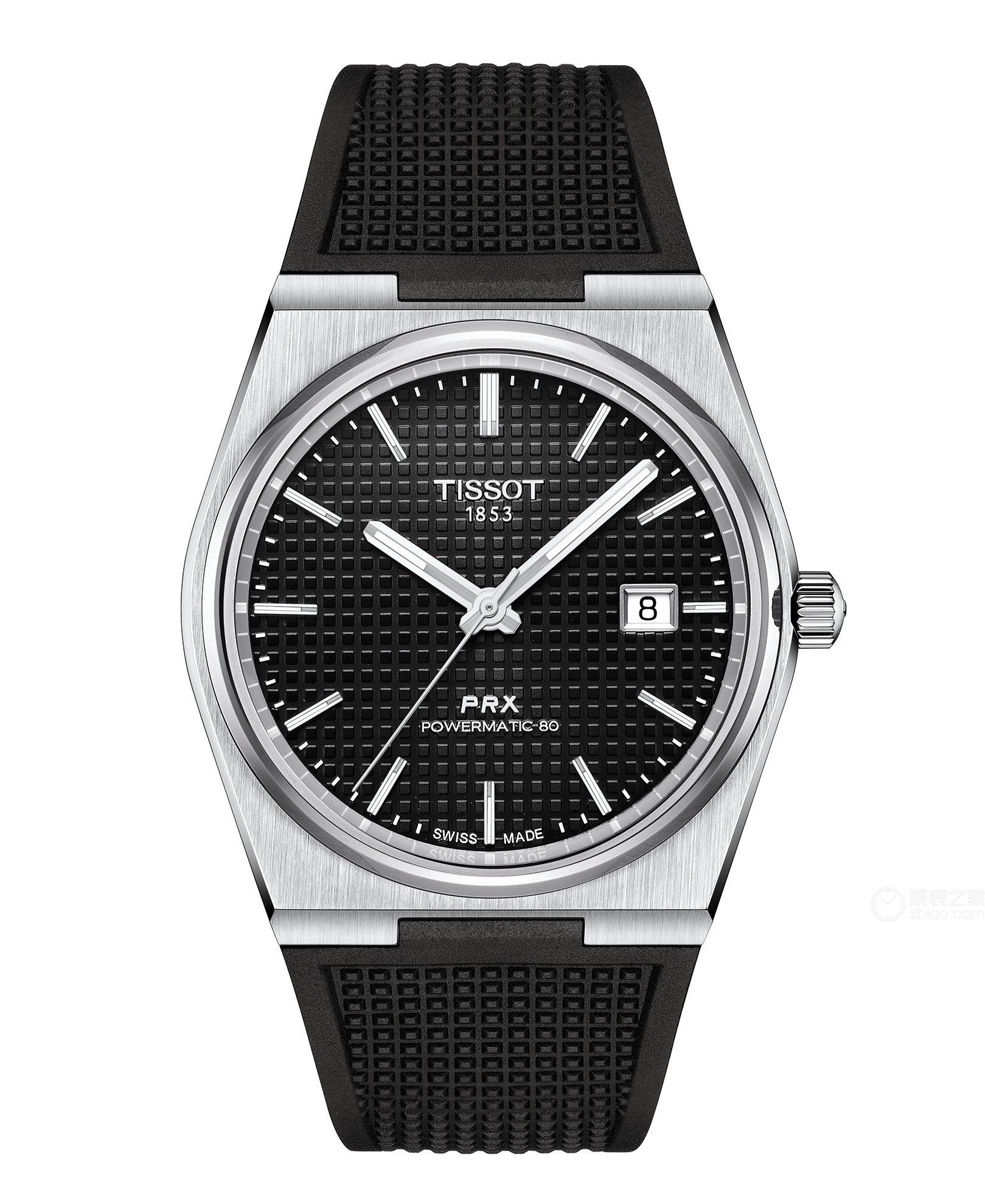 Tissot T137.407.17.051.00 : PRX Powermatic 80 Stainless Steel / Black / Rubber
