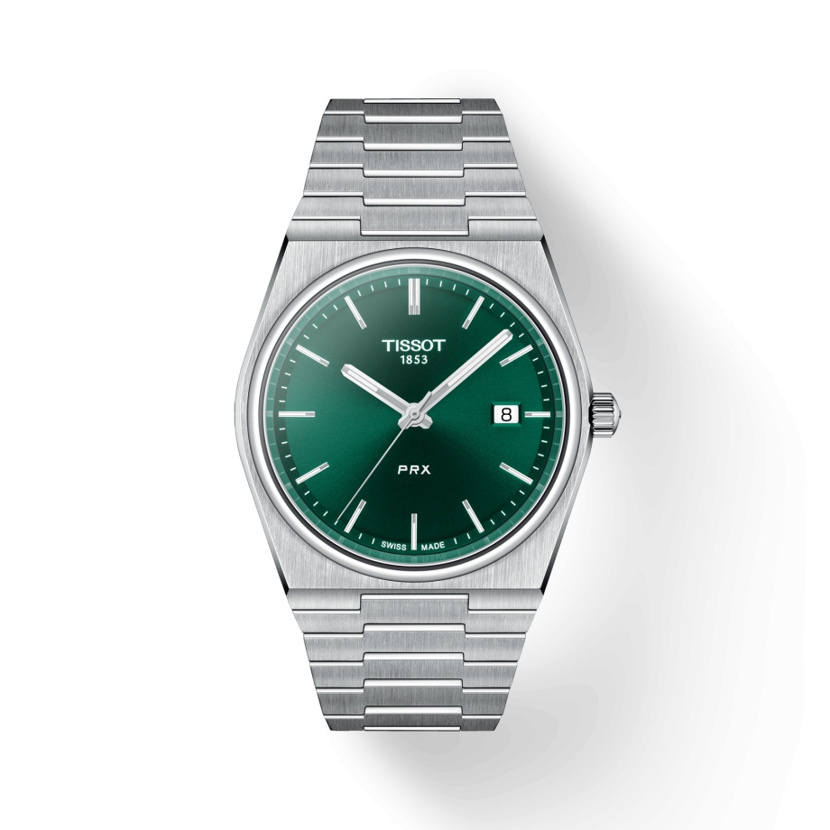 Tissot T137.410.11.091.00 : PRX Quartz Stainless Steel / Green