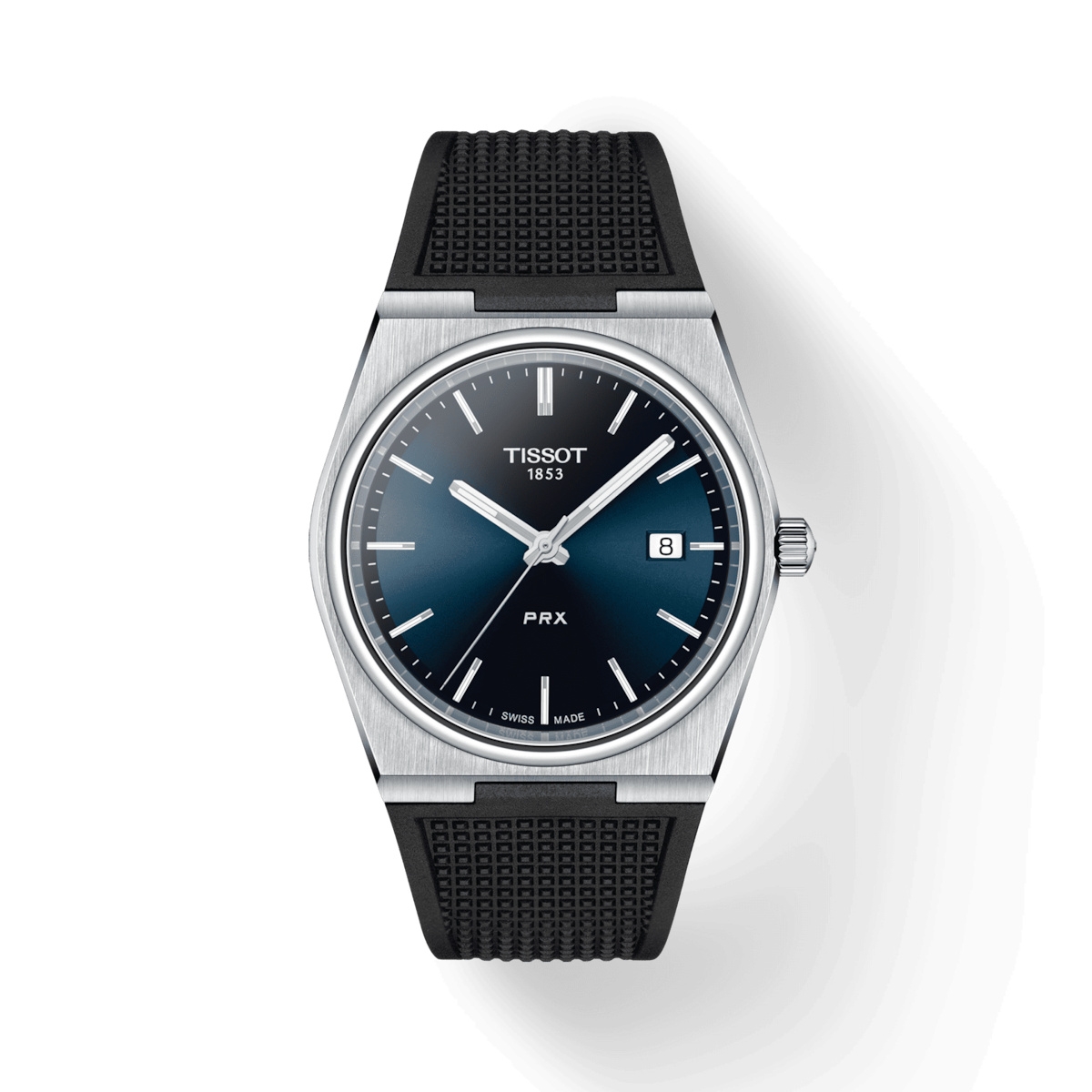 Tissot T137.410.17.041.00 : PRX Quartz Stainless Steel / Blue / Rubber