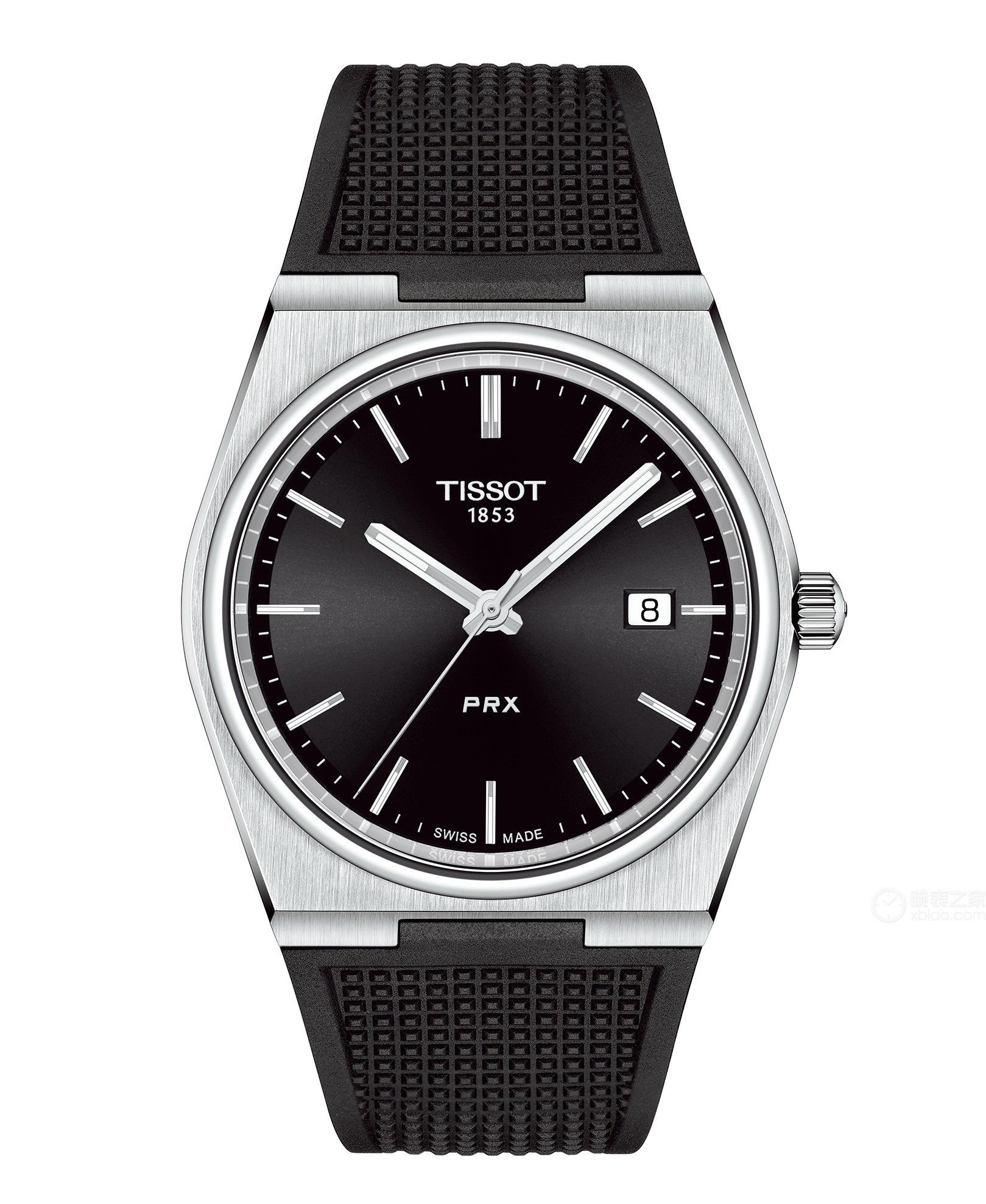 Tissot T137.410.17.051.00 : PRX Quartz Stainless Steel / Black / Rubber