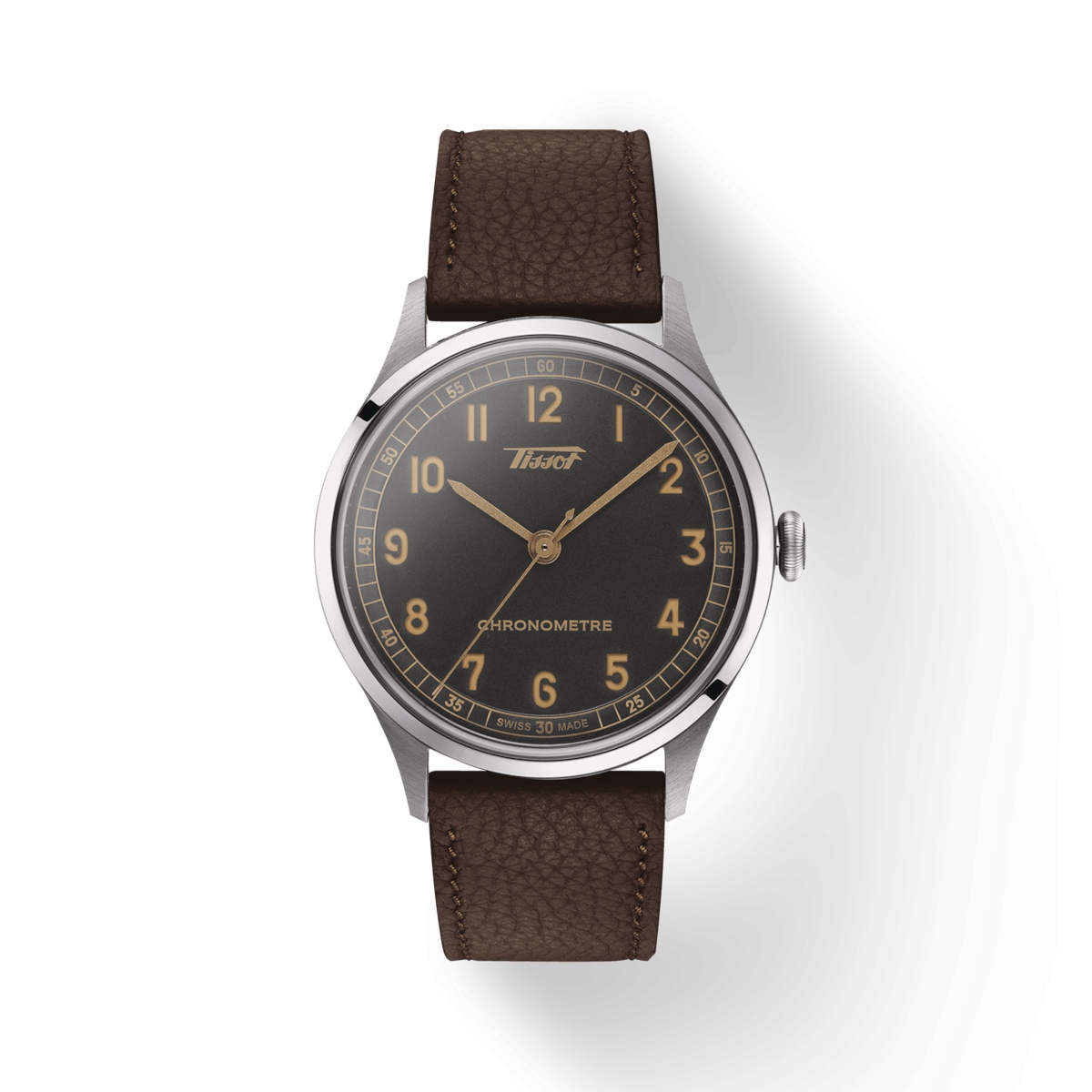 Tissot T142.464.16.062.00 : Heritage 1938 Stainless Steel / Black