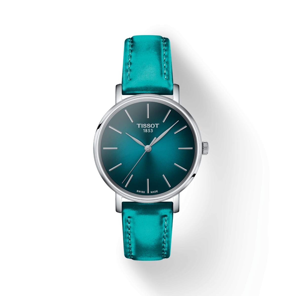 Tissot T143.210.17.091.00 : Everytime Lady Stainless Steel / Blue