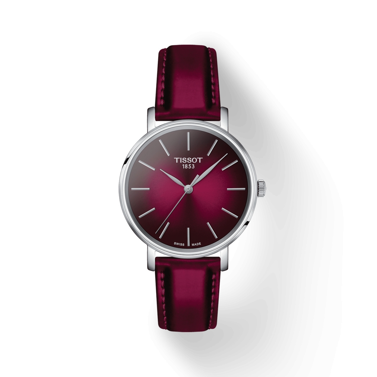 Tissot T143.210.17.331.00 : Everytime Lady Stainless Steel / Pink