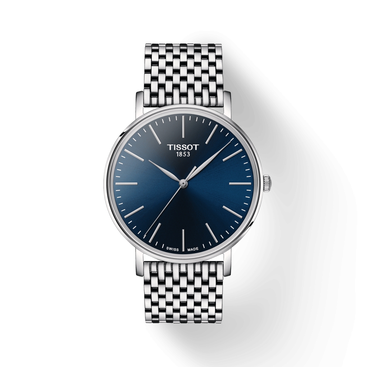 Tissot T143.410.11.041.00 : Everytime Gent Stainless Steel / Blue / Bracelet