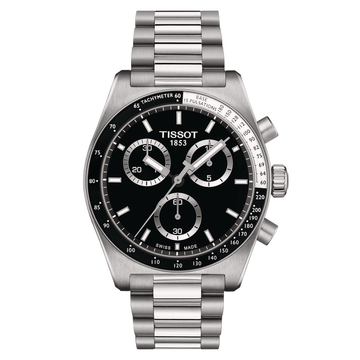 Tissot T149.417.11.051.00 : PR516 Chronograph Quartz Stainless Steel / Black / Bracelet