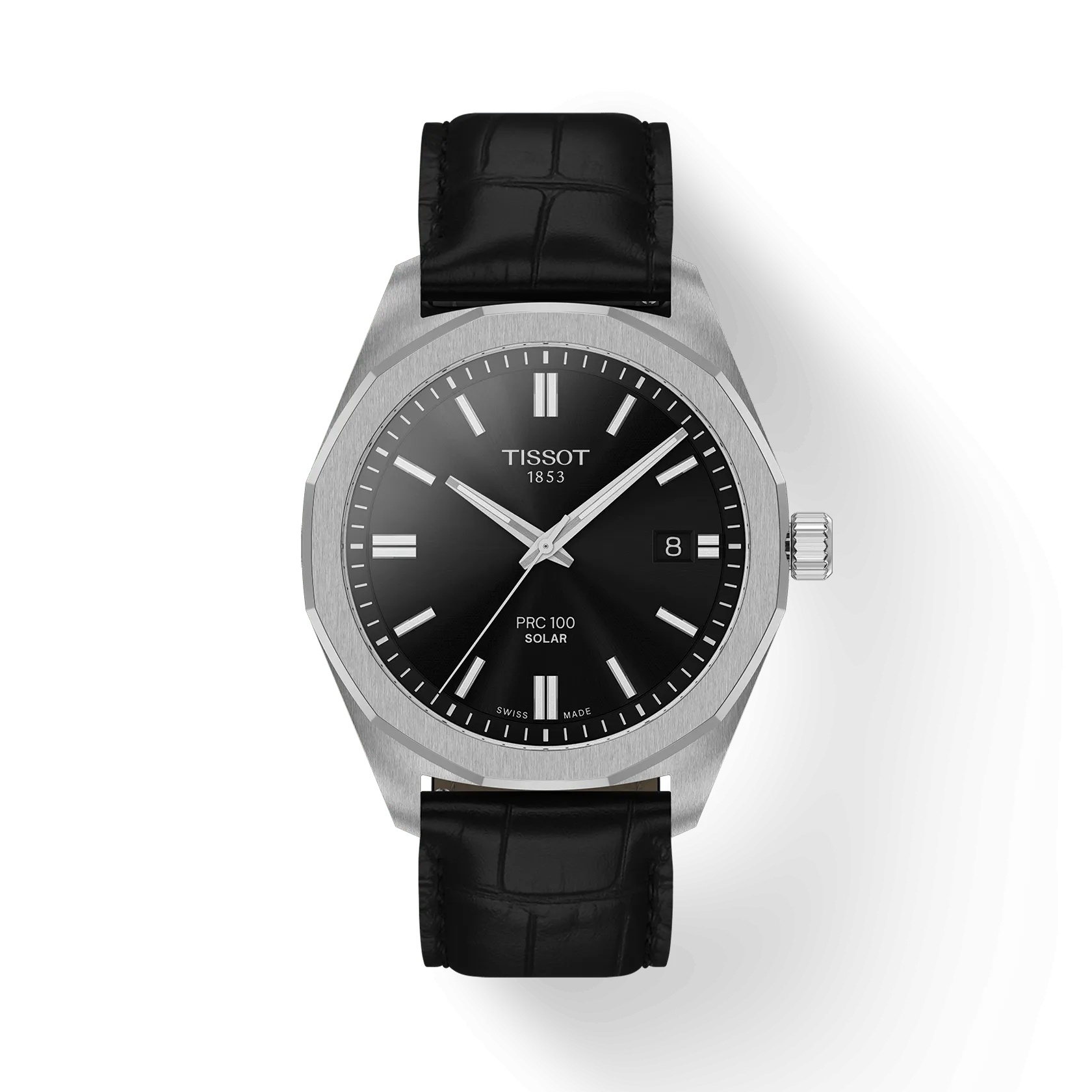 Tissot T151.422.16.051.00 : PRC 100 Solar Quartz 39 Stainless Steel / Black