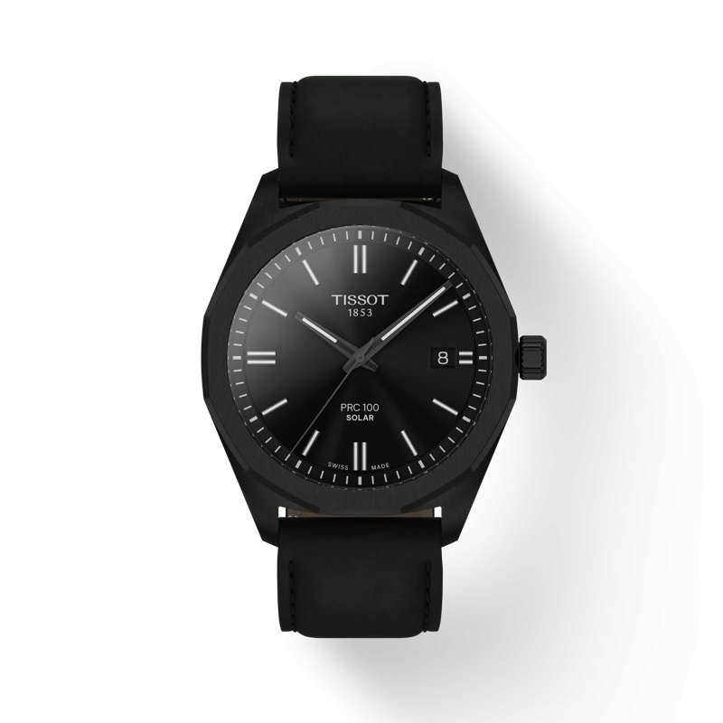 Tissot T151.422.36.051.00 : PRC 100 Solar Quartz 39 PVD / Black