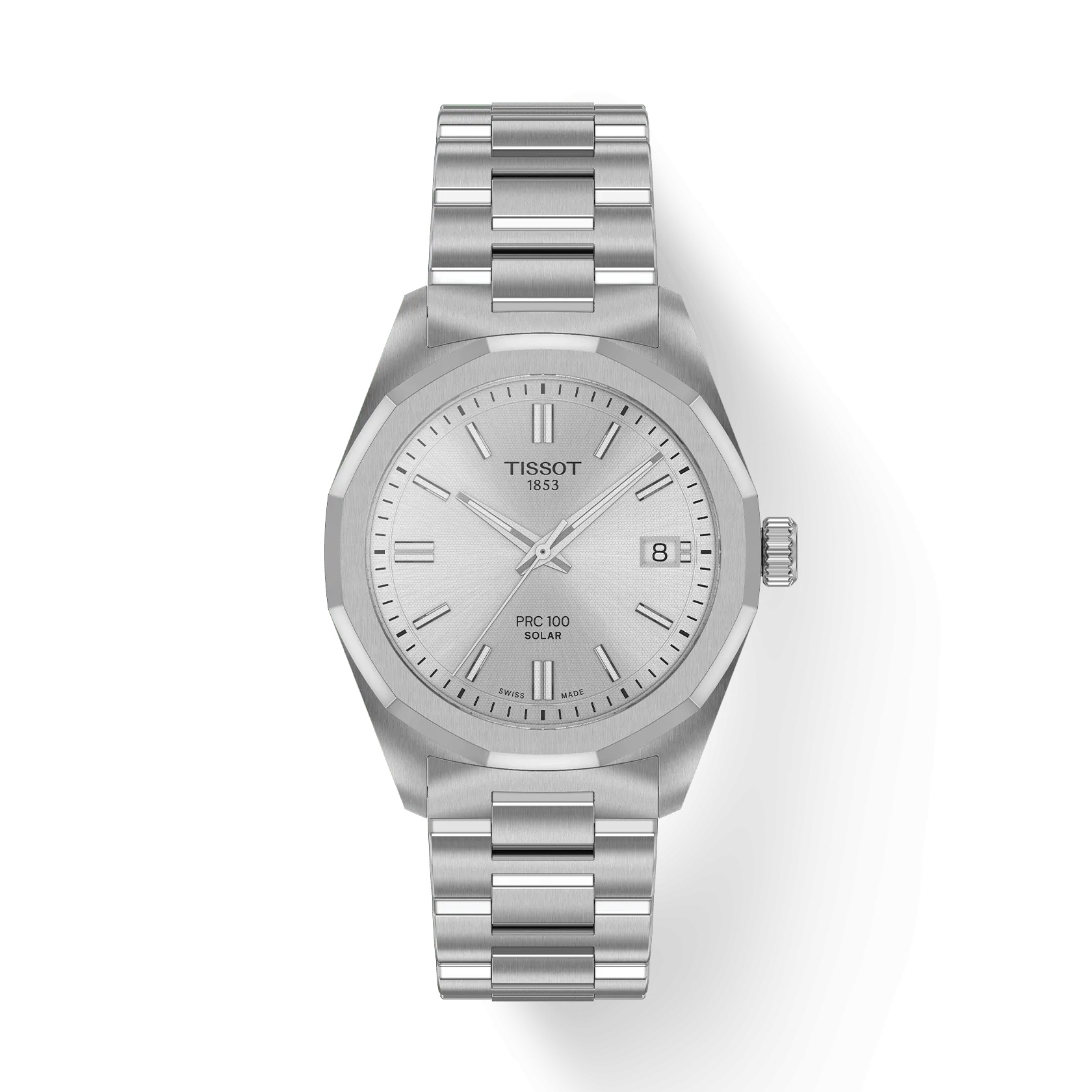 Tissot T151.822.11.031.00 : PRC 100 Solar Quartz 34 Stainless Steel / Silver