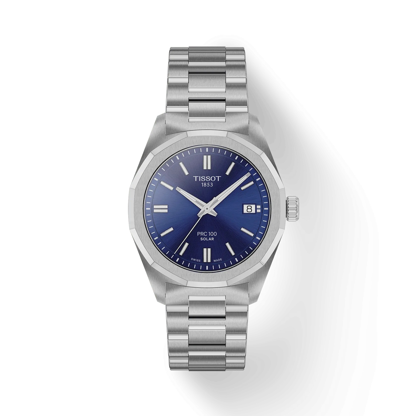 Tissot T151.822.11.041.00 : PRC 100 Solar Quartz 34 Stainless Steel / Blue