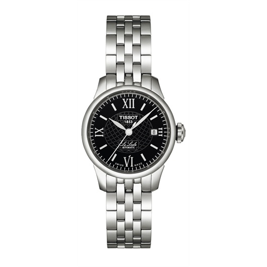 Tissot T41.1.183.53 : Le Locle Automatic 25.3 Stainless Steel / Black / Bracelet