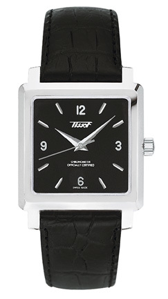 Tissot T66.1.524.62 : Heritage 1957 Stainless Steel / Black / Strap