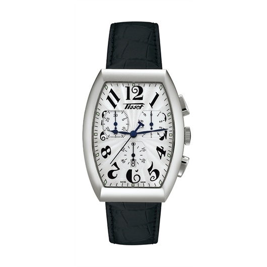Tissot T66.1.627.32 : Porto Chronograph Stainless Steel / Silver / Strap