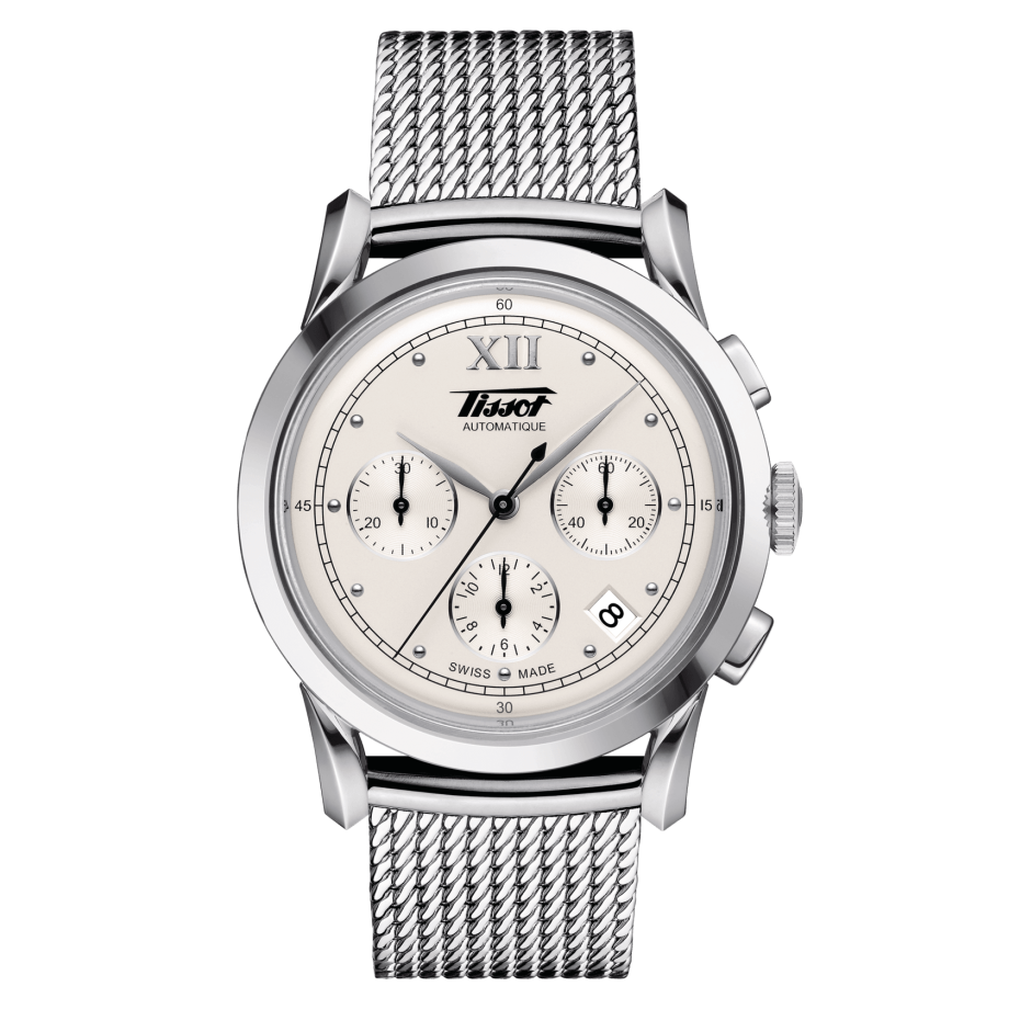 Tissot T66.1.782.33 : Heritage 1948 Stainless Steel / Silver / Bracelet