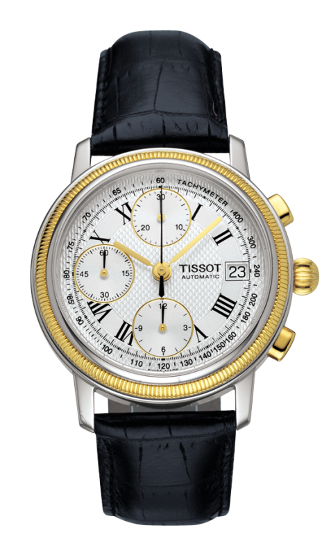 Tissot T71.0.427.33 : Bridgeport Automatic Chronograph Gold Bezel