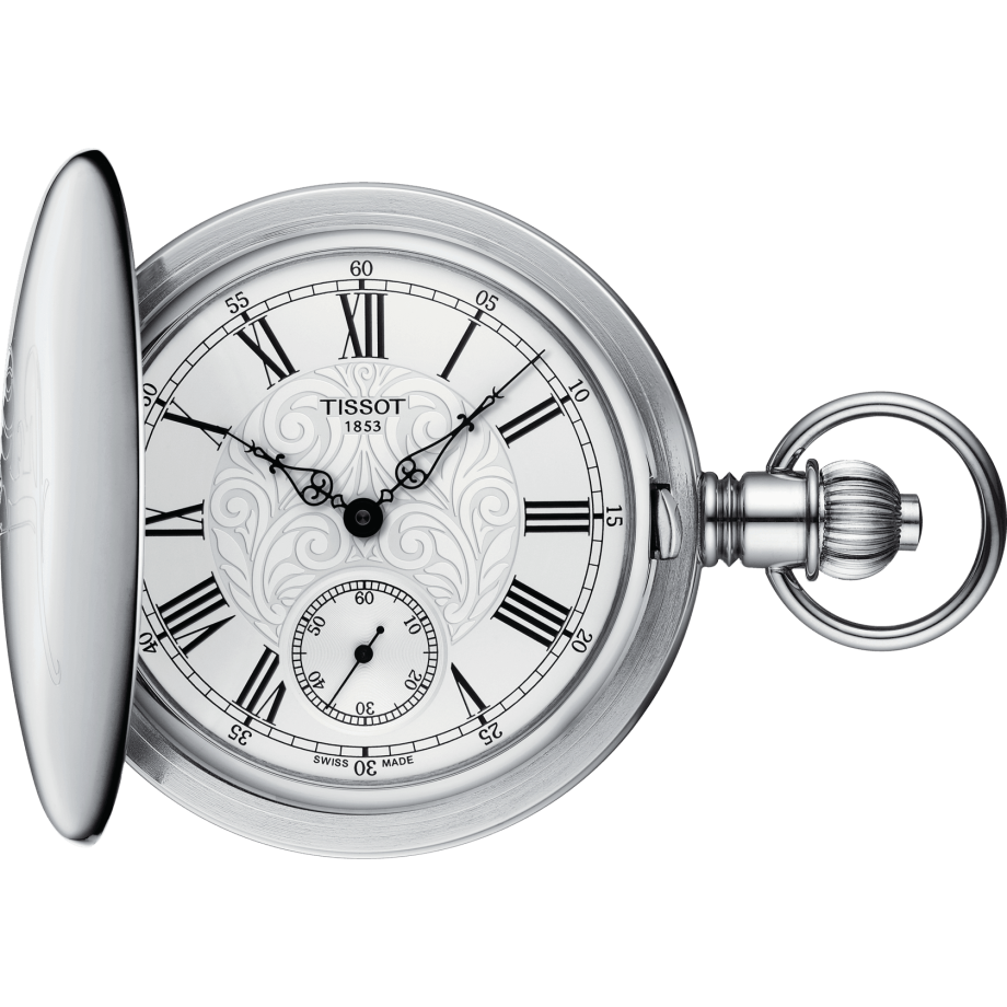 Tissot T864.405.99.033.00 : Savonnette Mechanical Brass / Palladium