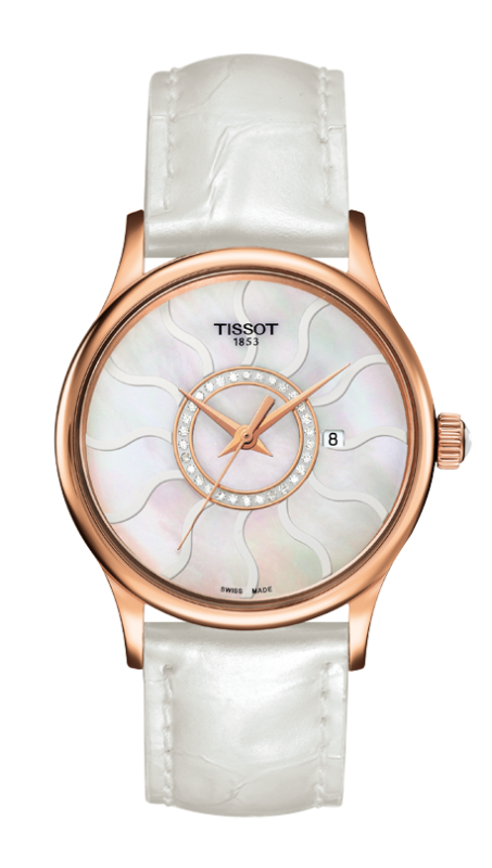 Tissot T914.210.46.116.00 : Rose Dream Quartz Ladies Steel Back MOP