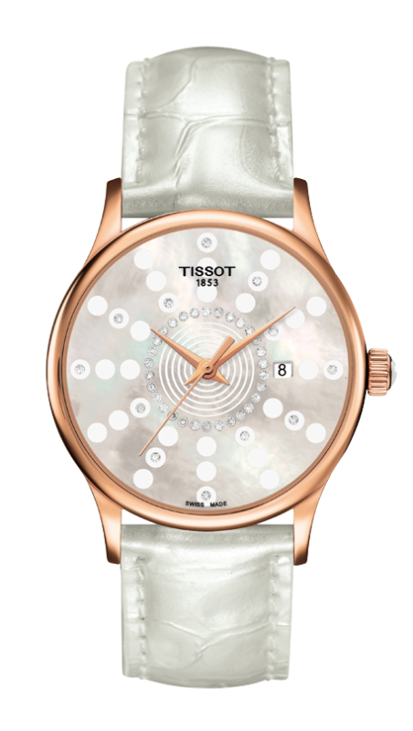 Tissot T914.210.76.116.01 : Rose Dream Quartz Ladies Bubbles