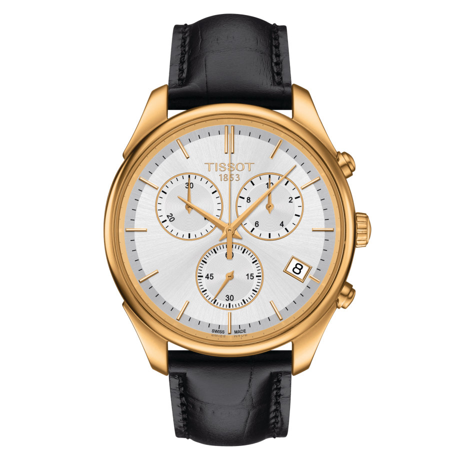 Tissot T920.417.16.031.00 : Vintage Chronograph 18k Gold / Silver