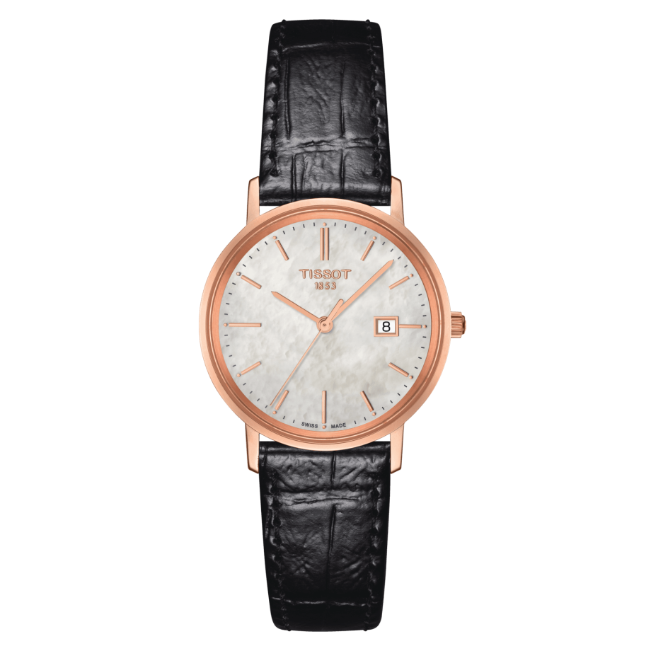 Tissot T922.210.76.111.00 : Goldrun Lady Rose Gold / MOP