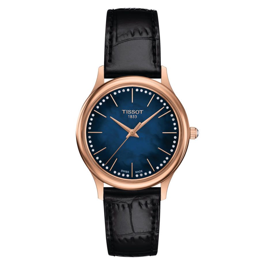 Tissot T926.210.76.131.00 : Excellence Lady Rose Gold / Blue MOP