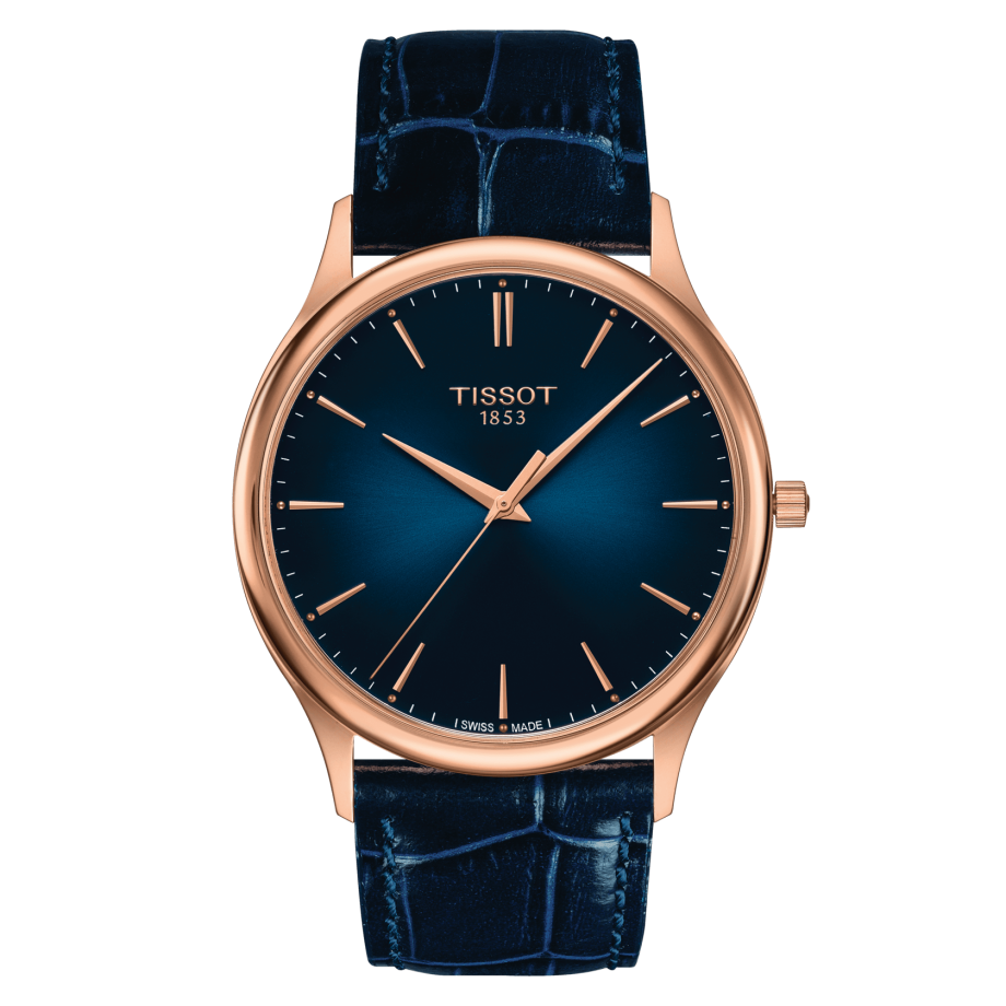 Tissot T926.410.76.041.00 : Excellence 18K Rose Gold / Blue