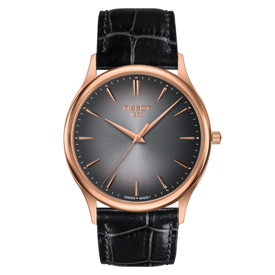 Tissot T926.410.76.061.00 : Excellence 18K Rose Gold / Grey