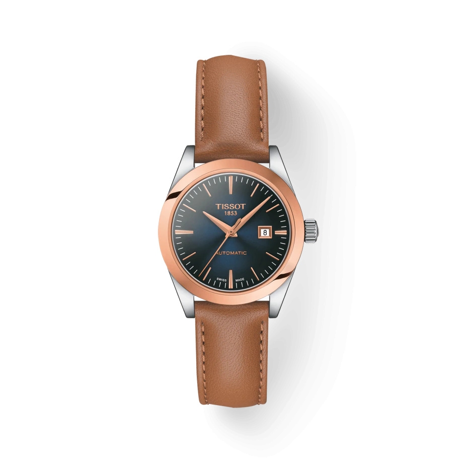Tissot T930.007.46.041.00 : T-My Automatic Stainless Steel / Rose Gold / Blue MOP