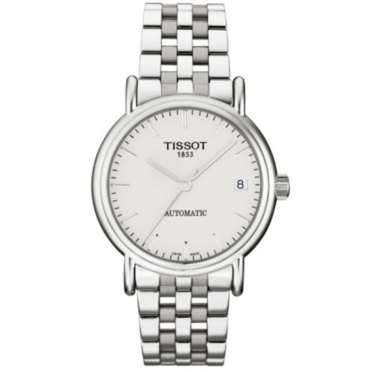 Tissot T95.1.483.31 : Carson Automatic 35.5 Stainless Steel / Silver / Bracelet