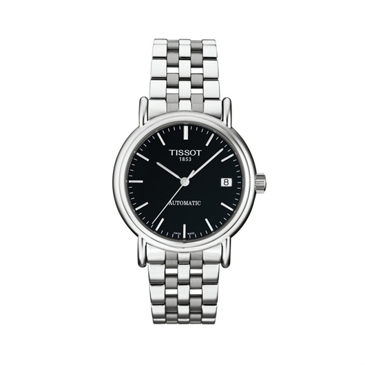 Tissot T95.1.483.51 : Carson Automatic 35.5 Stainless Steel / Black / Bracelet