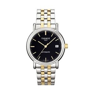 Tissot T95.2.483.51 : Carson Automatic 35.5 Stainless Steel / Yellow Gold PVD / Black / Bracelet
