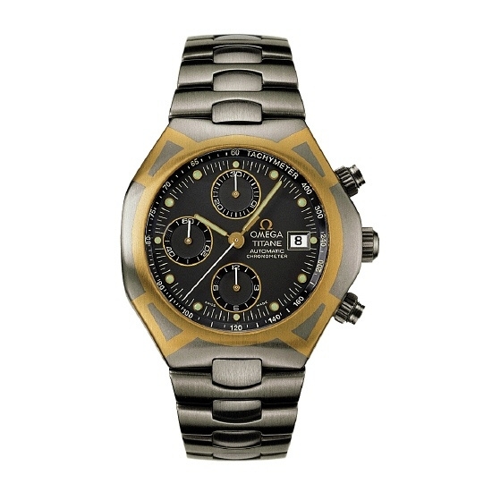 Omega TR 378.0885 : Seamaster Polaris Titane / Pink Gold /  Chronograph