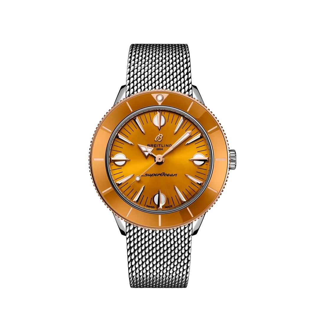 Breitling U10340281I1A1 : Superocean Heritage '57 Highlands / Mustard